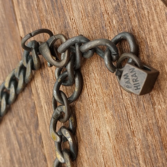 Elegant Multicolor Statement Necklace 24 Inch N403 - Picture 3 of 3